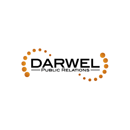 halftone dots logo for PR firm