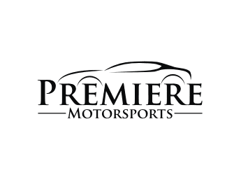 car swoosh outline logo design