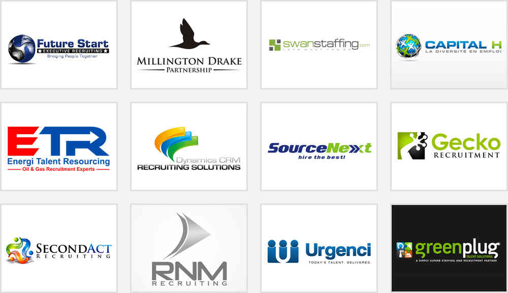 recruitment and staffing company logo design ideas
