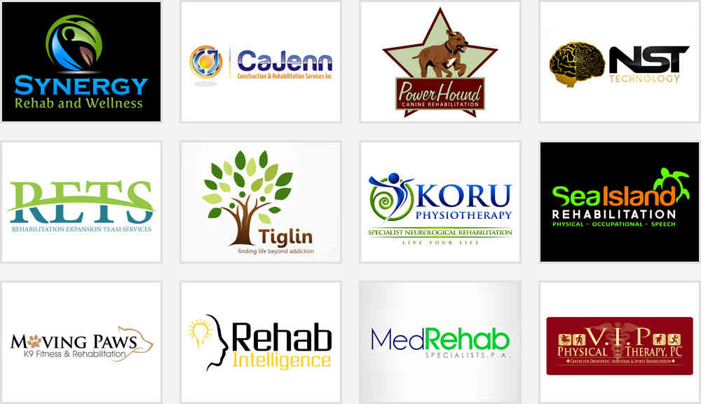 rehab center logo design ideas
