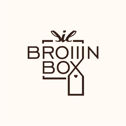 gift box and tag logo for special retailing company