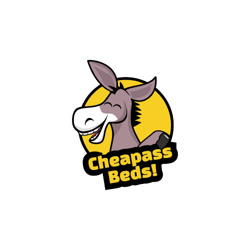 smiling donkey logo for mattress retailing company