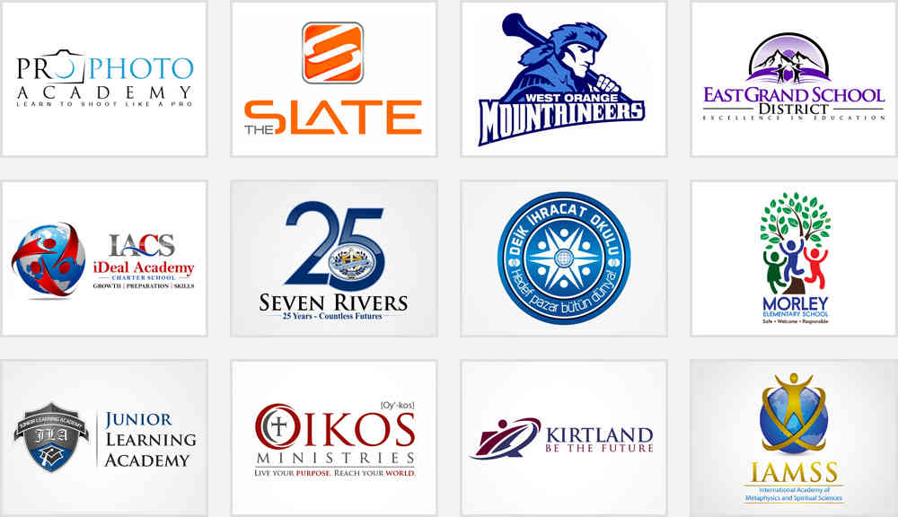 professional school college logos for inspiration