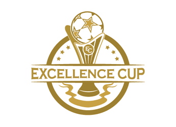 championship cup in round soccer logo