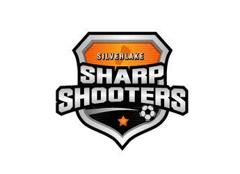 soccer club logo with map, star and ball