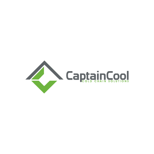 abstract box logo for cold storage company