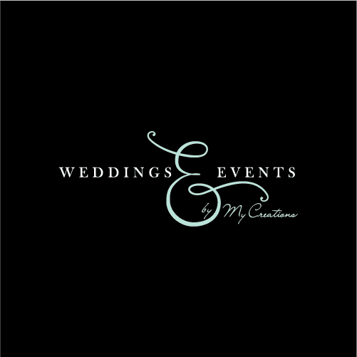 elegant wedding designer logo