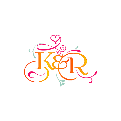 wedding monogram for stationery design