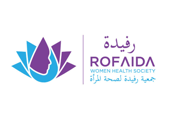 tulip flower icon with women face in women health logo