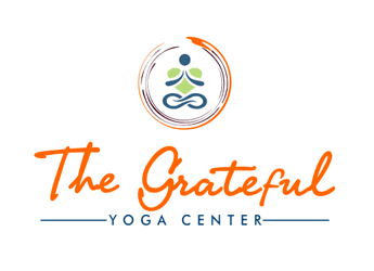 The gratefull yoga center logo design